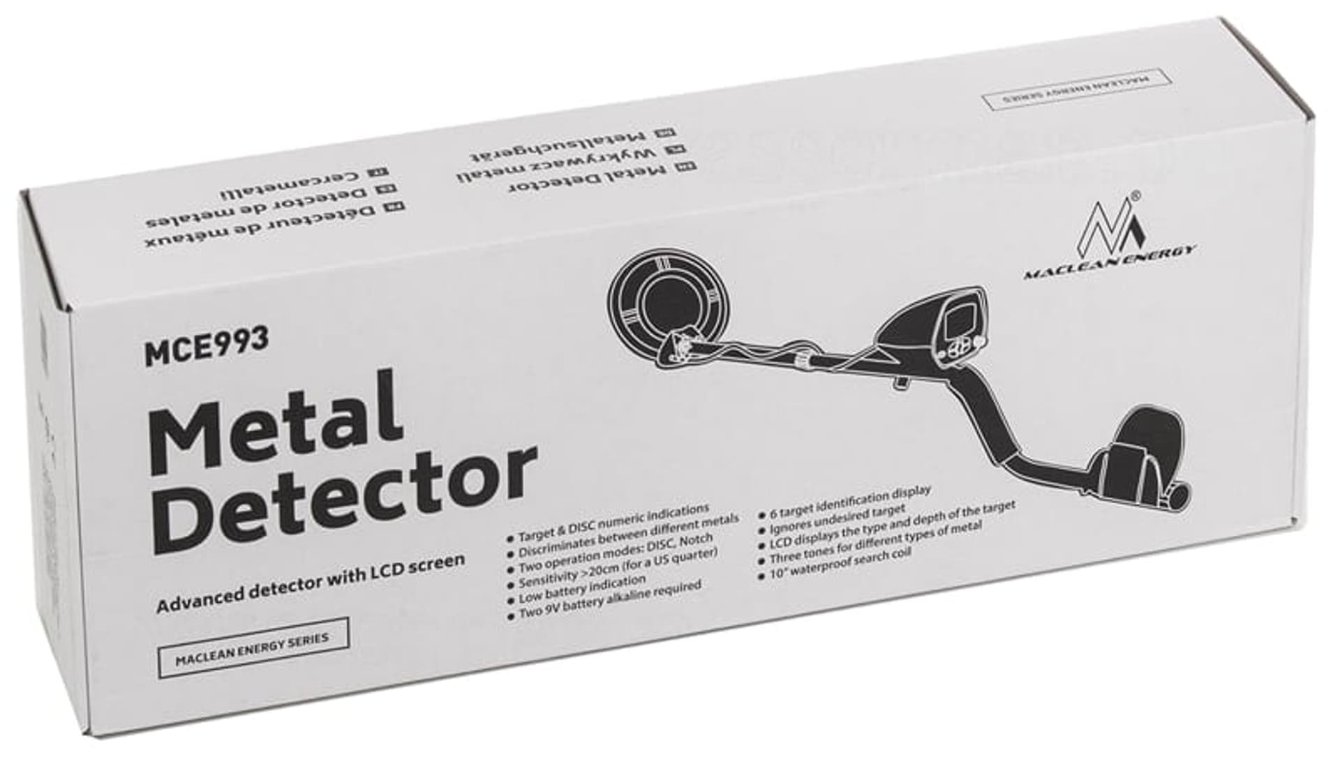 Wykrywacz Metali Energy MCE993 Shooter – Twoja Przygoda w Poszukiwaniu Skarbów! - obrazek 4