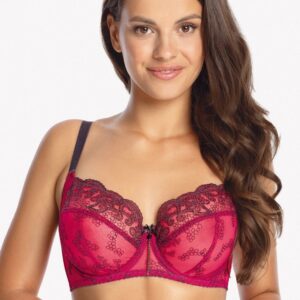 Biustonosz Rose AW22 – Zmysłowa Czerwień i Idealne Podtrzymanie w Rozmiarze 75D!