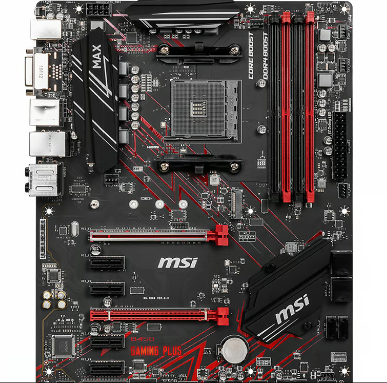 MSI B450 GAMING PLUS MAX – Twoja przepustka do gamingu na najwyższym poziomie! - obrazek 3