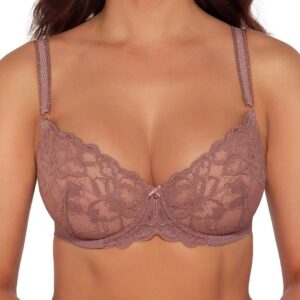 Biustonosz Push-Up Ava 1990 Wood-Rose – Delikatne Podniesienie i Naturalna Elegancja!
