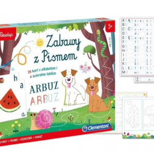 Clementoni Uczę się Bawiąc - Idealna Gra do Nauki Pisania dla Najmłodszych!