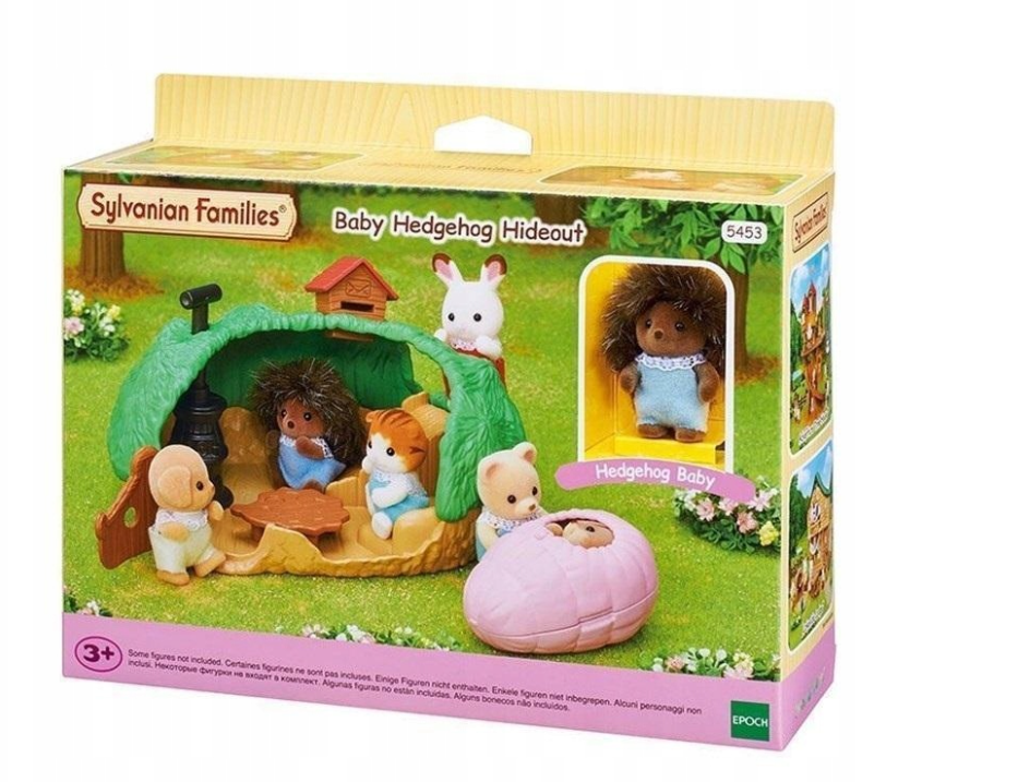 SYLVANIAN FAMILIES - Domek Jeżyka z Figurką – Magiczny Świat Zabawy! - obrazek 2