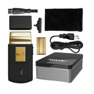 "Wahl Travel Shaver 3615 Gold Edition – Luksusowe golenie w podróży!"