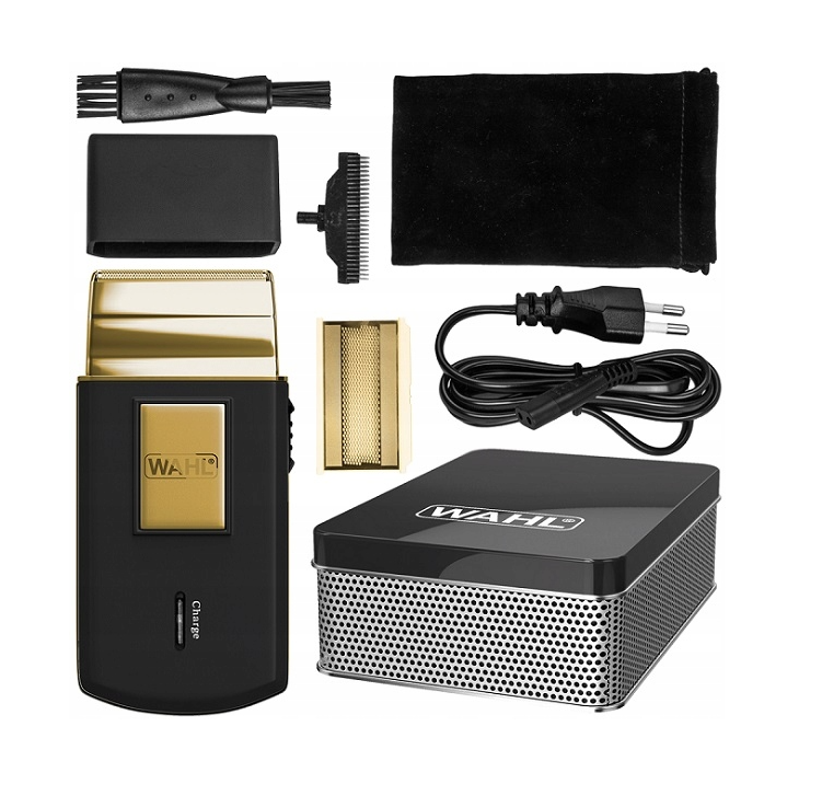"Wahl Travel Shaver 3615 Gold Edition – Luksusowe golenie w podróży!"