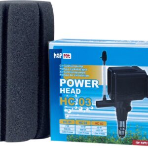 Efektywna Filtracja i Czystość – Pompa Power Head HC03 Happet z Gąbką 20 cm!