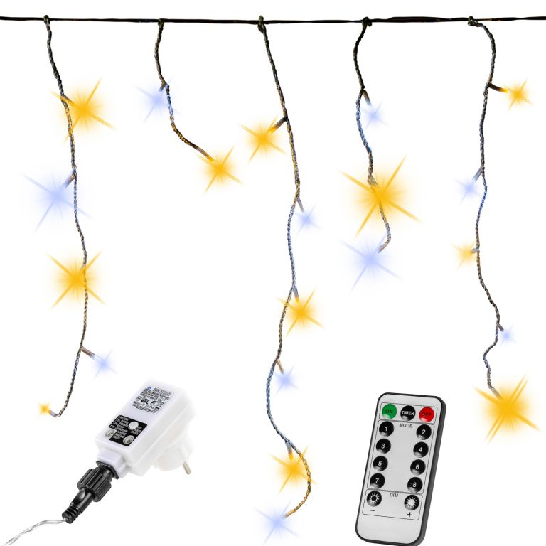 VOLTRONIC Świetlny Deszcz 600 LED – Magia Świateł na Twoje Święta! - obrazek 5