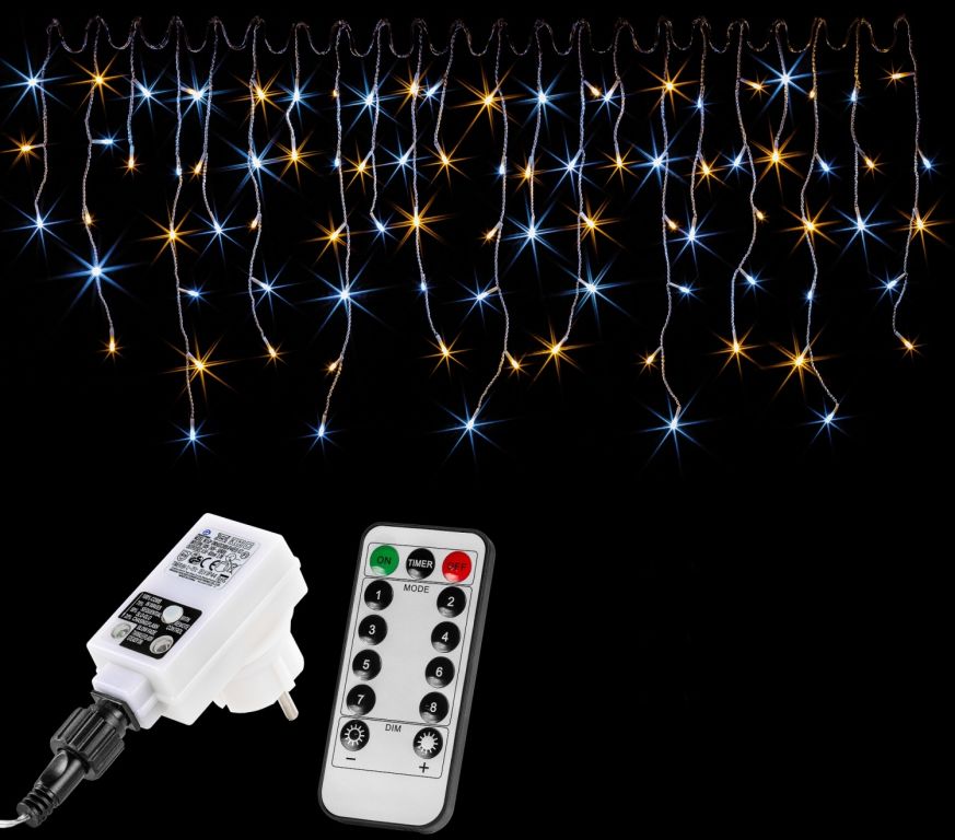 VOLTRONIC Świetlny Deszcz 600 LED – Magia Świateł na Twoje Święta!