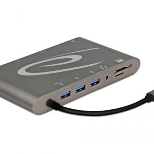 Delock 4K USB-C Dock – Twój wszechstronny towarzysz do efektywnej pracy!