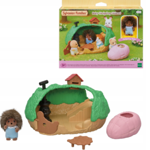SYLVANIAN FAMILIES - Domek Jeżyka z Figurką – Magiczny Świat Zabawy!