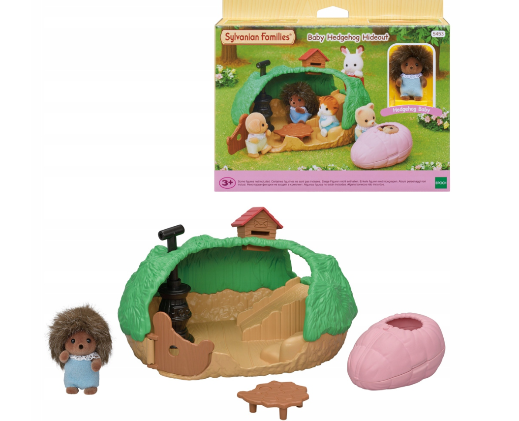 SYLVANIAN FAMILIES - Domek Jeżyka z Figurką – Magiczny Świat Zabawy!