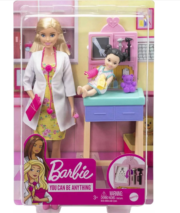 Barbie Pediatra Blondynka – Marzenia o Leczeniu Stają się Rzeczywistością! - obrazek 3