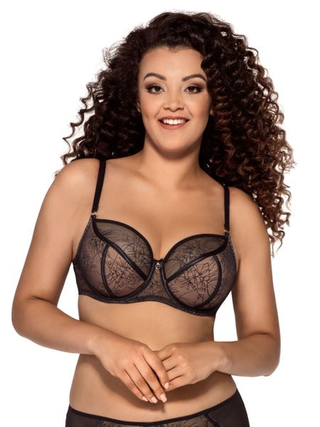 AVA 1994 Serseia – Wyrafinowany Komfort i Styl w Biustonoszu SEMI-SOFT CZARNY 95C! - obrazek 2