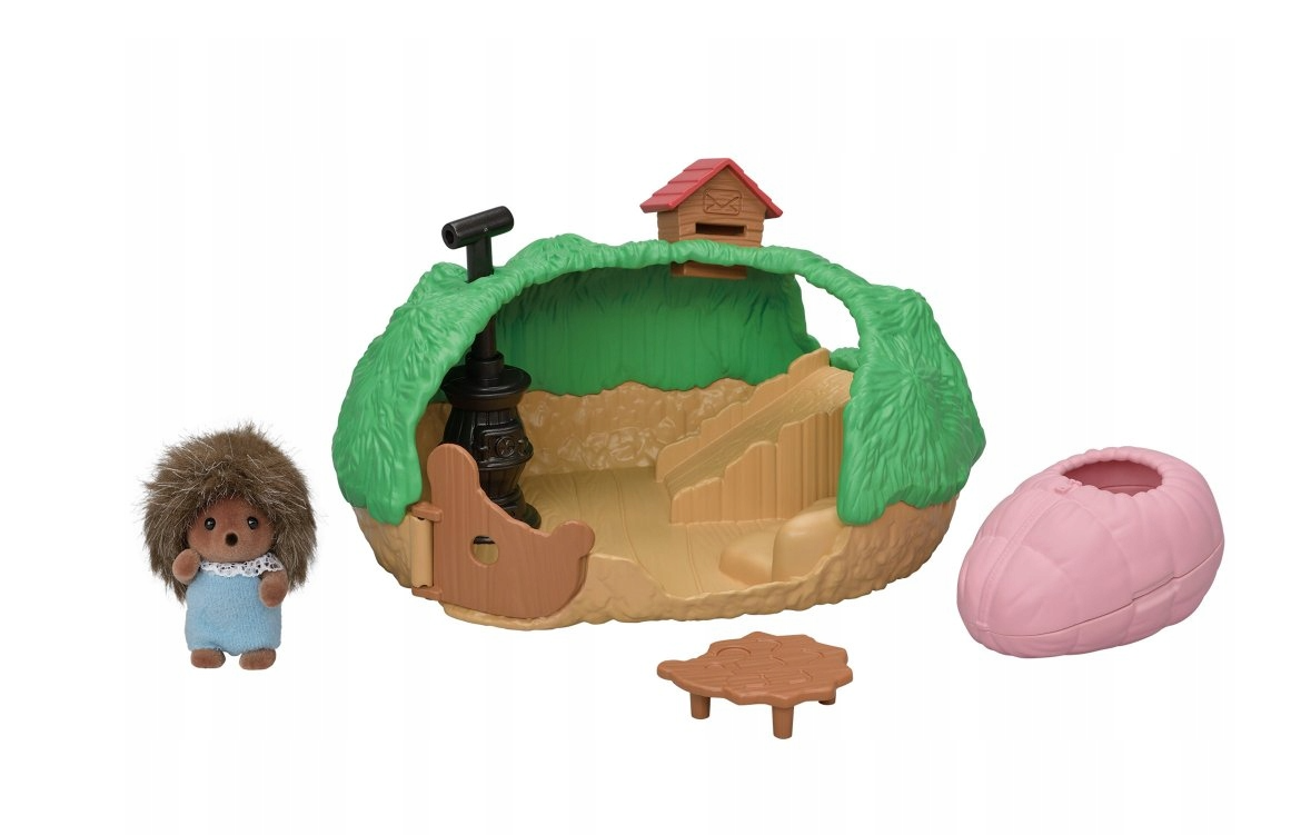 SYLVANIAN FAMILIES - Domek Jeżyka z Figurką – Magiczny Świat Zabawy! - obrazek 4