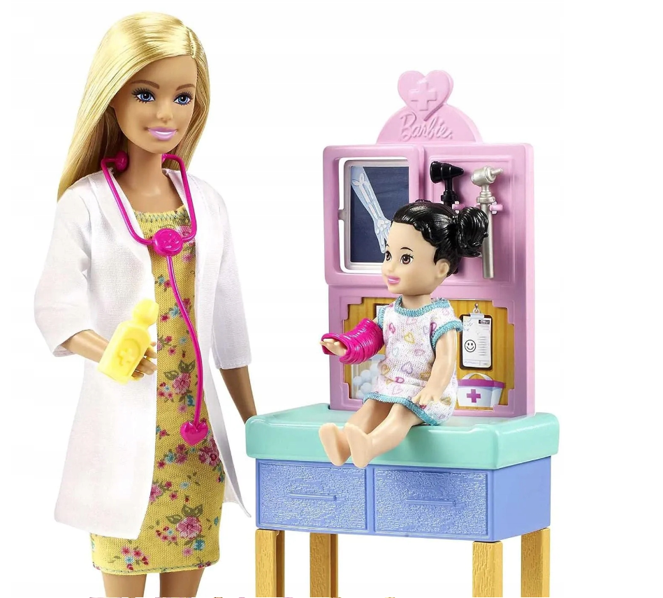 Barbie Pediatra Blondynka – Marzenia o Leczeniu Stają się Rzeczywistością! - obrazek 7