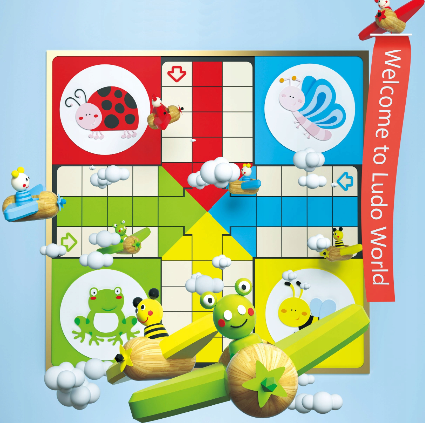 VIGA Drewniana Gra Ludo Chińczyk – Tradycja i Zabawa dla Całej Rodziny! - obrazek 8