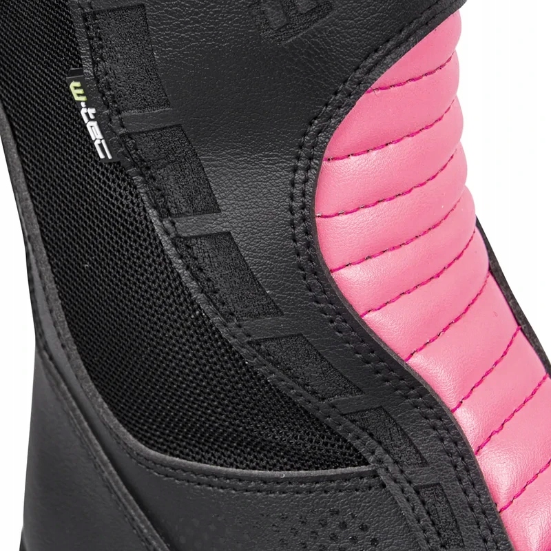 Damskie skórzane buty motocyklowe W-Tec Bkie – Wygoda i Ochrona w Każdym Zakręcie! - obrazek 3