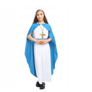 "Strój Maryi na Jasełka – Wyjątkowy Kostium dla Małych Aktorów!"