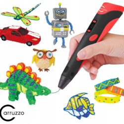 Carruzzo RP100B – Twórz Nieskończone Kształty z Długopisem 3D!