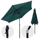 Duży zielony parasol ogrodowy 300 cm – Komfortowy cień na Twoim tarasie!