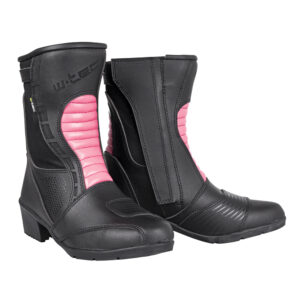 Damskie skórzane buty motocyklowe W-Tec Bkie – Wygoda i Ochrona w Każdym Zakręcie!