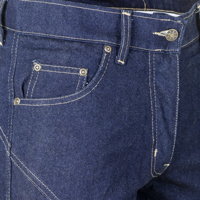 Damskie jeansy motocyklowe W-TEC NF-2990 – Ciemnoniebieski Styl i Ochrona na Każdą Trasę! - obrazek 5