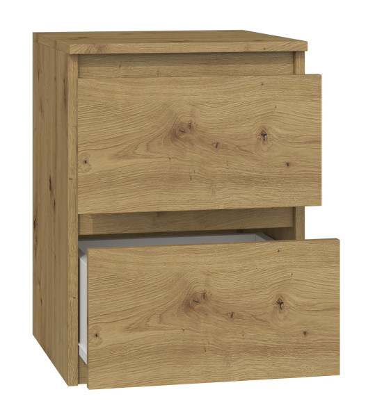 Szafka nocna M2 Dąb Artisan – Elegancja i funkcjonalność w jednym!