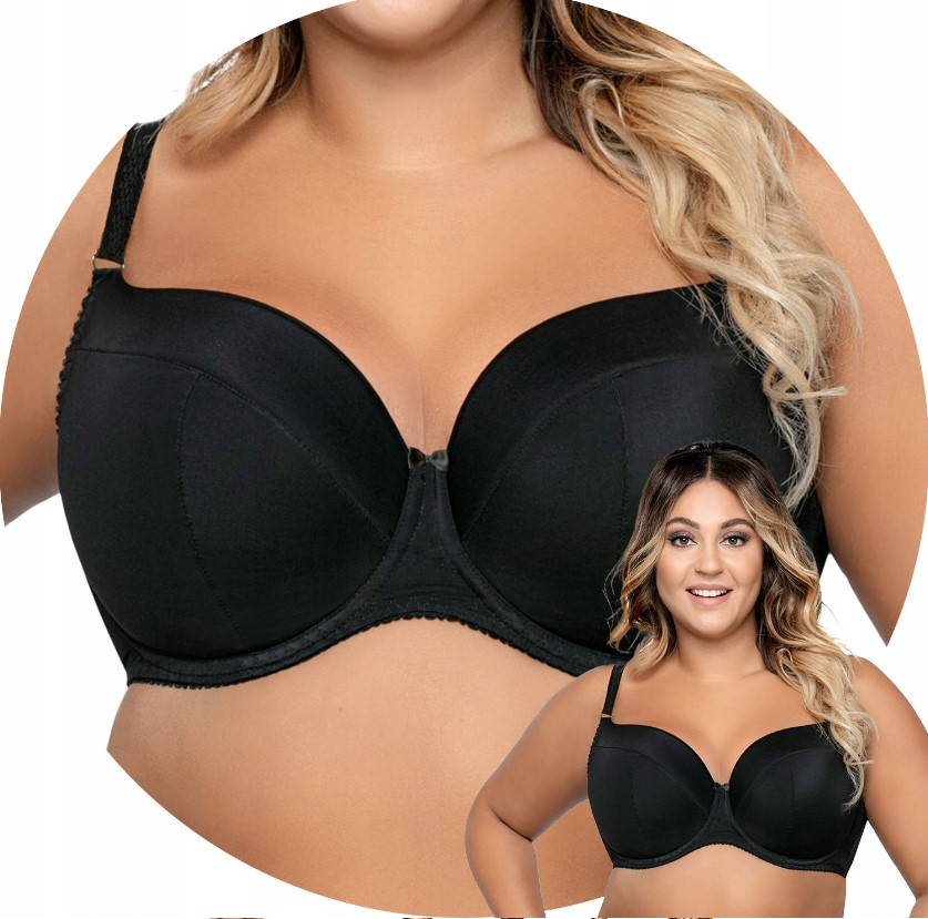 AVA Biustonosz AV-1263 Czarny Padded 75C – Klasyka Komfortu i Stylu! - obrazek 3