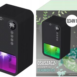 Duży Osuszacz Powietrza 3,8 L – Skuteczne Usuwanie Wilgoci i Czyste Powietrze w Twoim Domu!