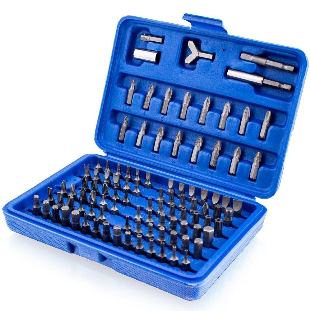 Zestaw Narzędzi TORX 100 Elementów – Kompletny Warsztat w Twoich Rękach!