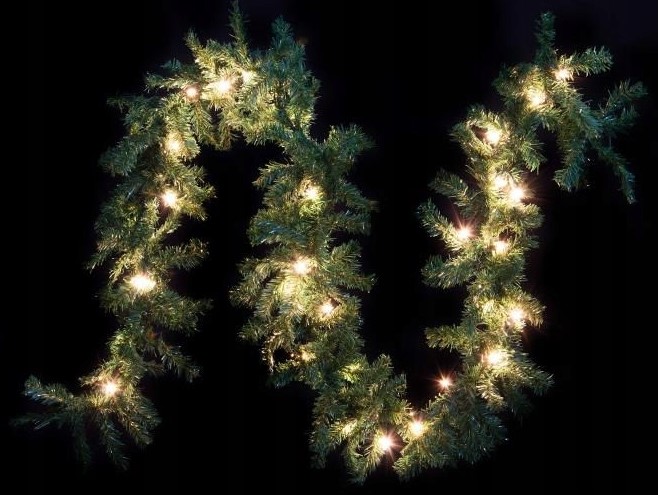Świąteczna Girlanda z Oświetleniem LED – Magia Świąt w Twoim Domu - obrazek 4