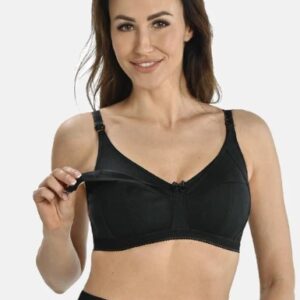 Biustonosz do karmienia Perla 404 Black – Komfort i Elegancja dla Karmiących Mam