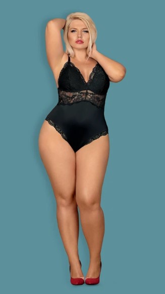 Zmysłowe podkreślenie kobiecości – Body Obsessive 810-TED-1 w rozmiarze 2XL/3XL - obrazek 3