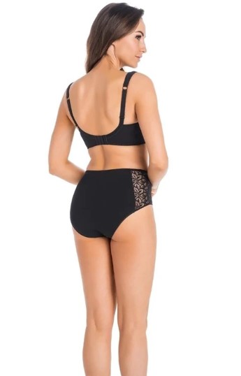 Biustonosz Semi-Soft Eco Exclusive 207 Black – Elegancja i Komfort w Rozmiarze 95K - obrazek 3