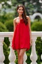 Sukienka Siena CZE SUK0482 Red – Elegancja i Komfort w Jednym. Rozmiar S/M