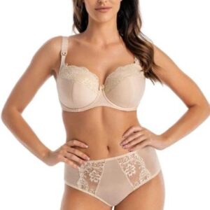 Biustonosz do karmienia Marte Mama 205 Beige – Komfort i Elegancja dla Karmiących Mam
