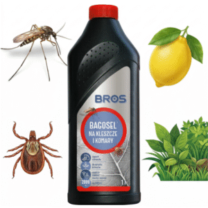 BROS - Bagosel 100EC 1l - preparat do oprysku ogrodu przeciw komarom i kleszczom